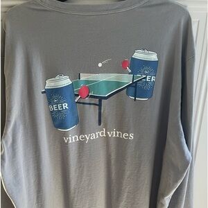 Vineyard Vines Gray Long Sleeve size XXL